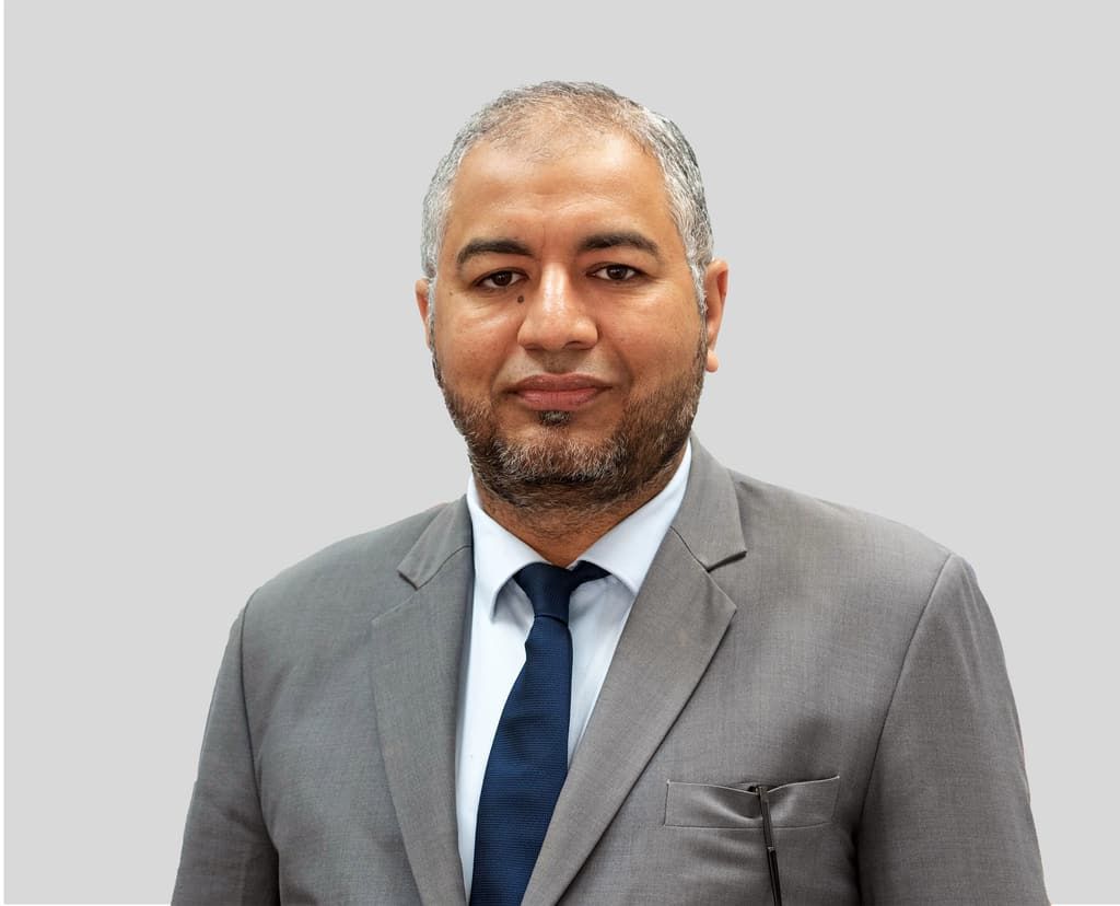 Portrait of Iftikhar Ahmad Shaheen.